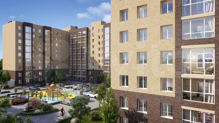 2-к. квартира, 52,9 м², 8/9 эт.