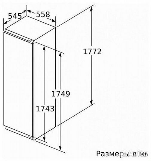 Холодильник bosch KIF81HDD0