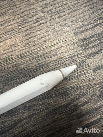 Apple Pencil 2, со сломанным наконечником, рисует