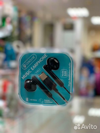 Гарнитура Celebrat Type-C