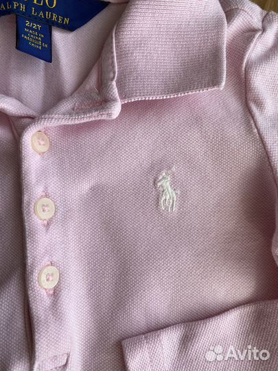 Комплект для девочки ralph lauren