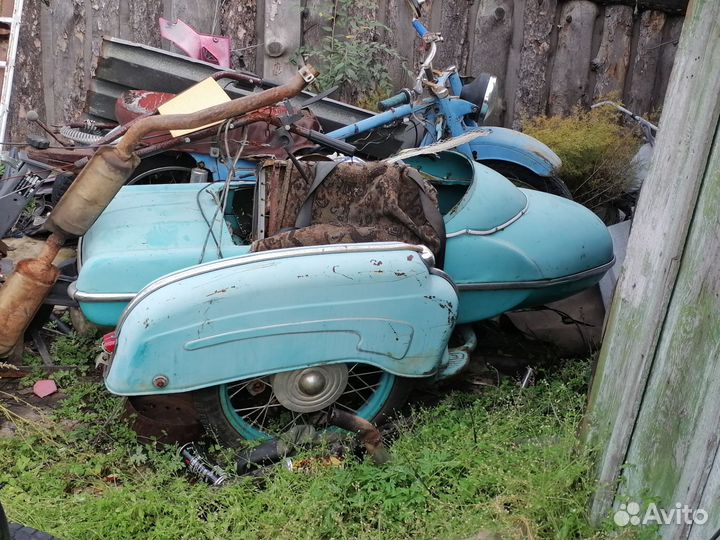 Коляска на мотоцикл иж