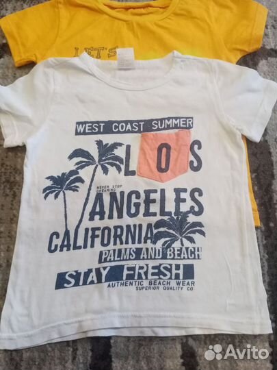 Вещи летние летние р. 104