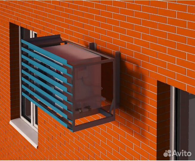 Корзины для кондиционеров на фасад