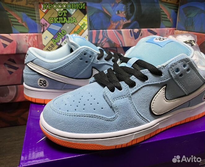 Кроссовки Nike SB Dunk Low Club 58 Gulf. Люкс