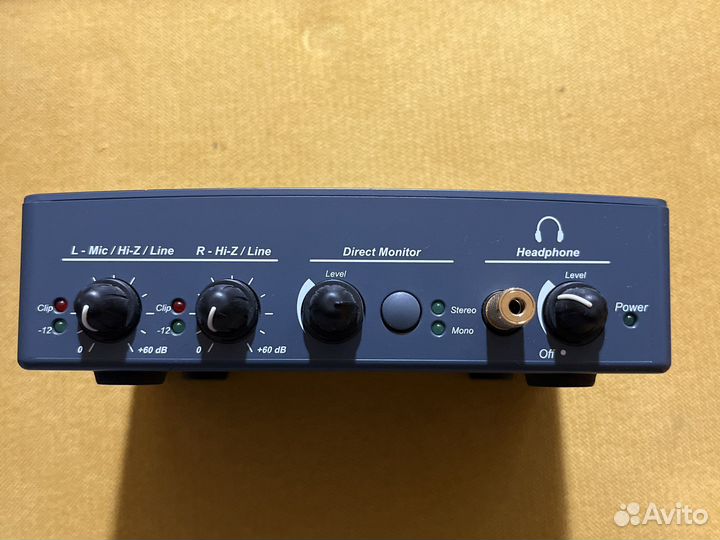 Культовая звуковая карта/преамп emu 0202