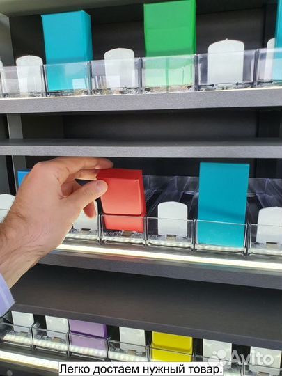 Шкаф для сигарет на 91 видов с накопителем свет