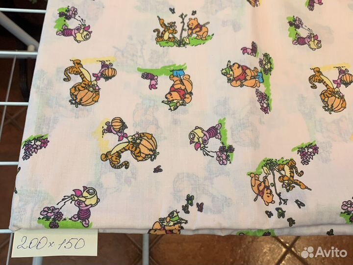 Ткань хлопок 100 с детской тематикой