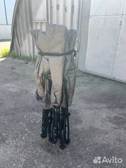 Раскладушка с матрасом туристическая новая