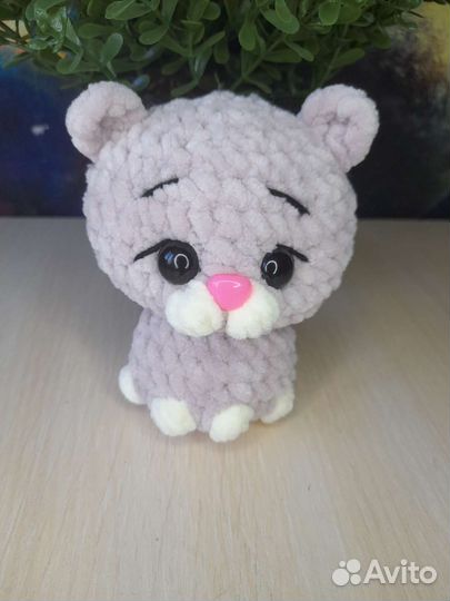 Котик ручной работы