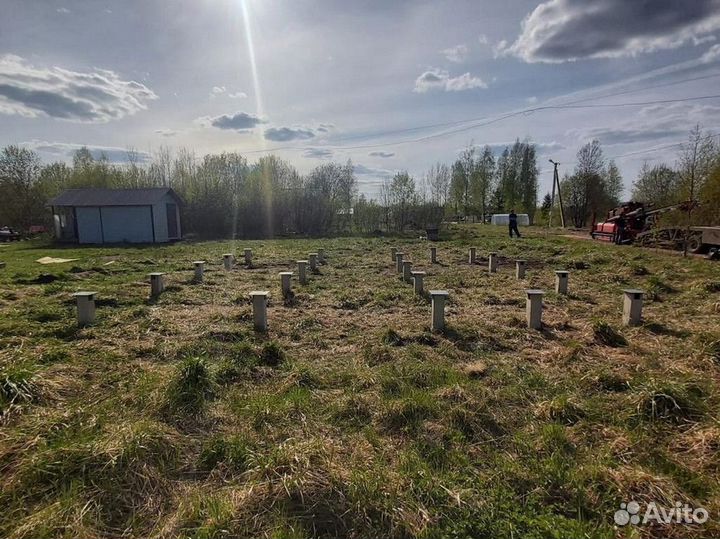 Жб сваи. Фундамент на жб сваях под ключ