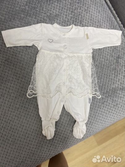 Комплект зимний на выписку для девочки