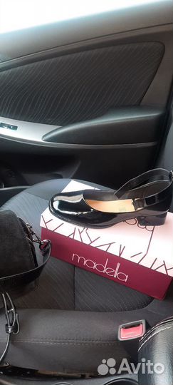 Балетки натуральная кожа 38 новые