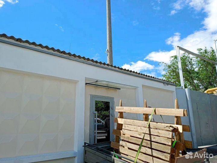 Козырек со стеклом