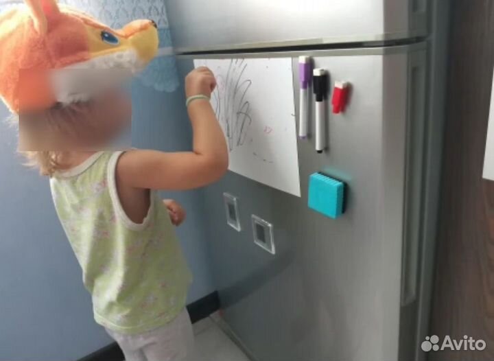 Маркерная магнитная доска маркеры на холодильник