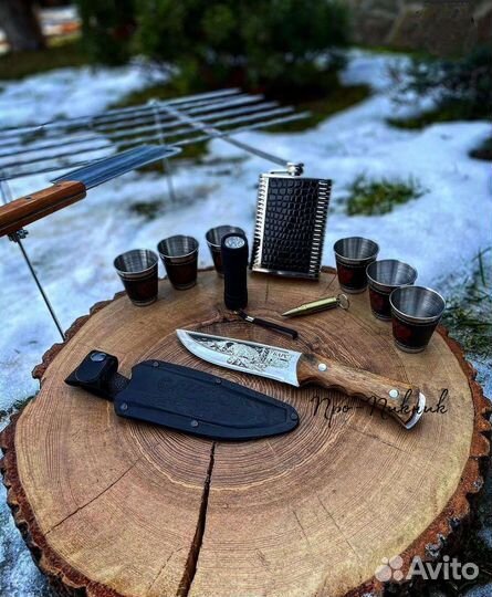 Набор шампуров в кейсе 