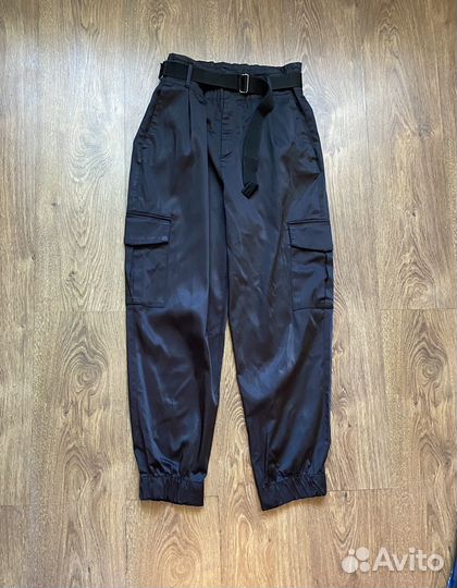 Атласные брюки Zara S