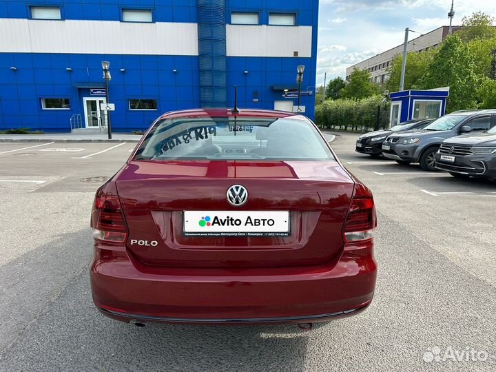 Volkswagen Polo 1.6 AT, 2019, 152 094 км