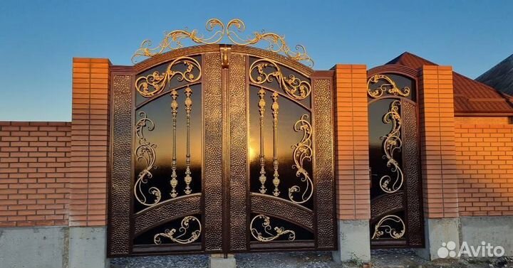 Ворота кованые на заказ