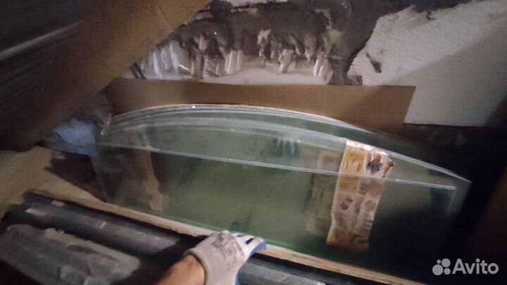 Полки стеклянные для стеллажей