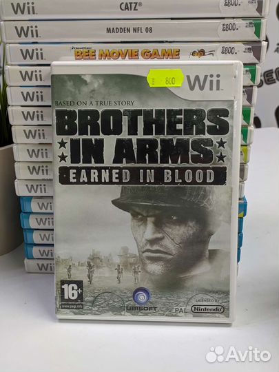 Brothers in Arms Earned in blood Wii Б/У