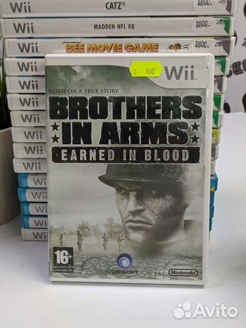 Brothers in Arms Earned in blood Wii Б/У