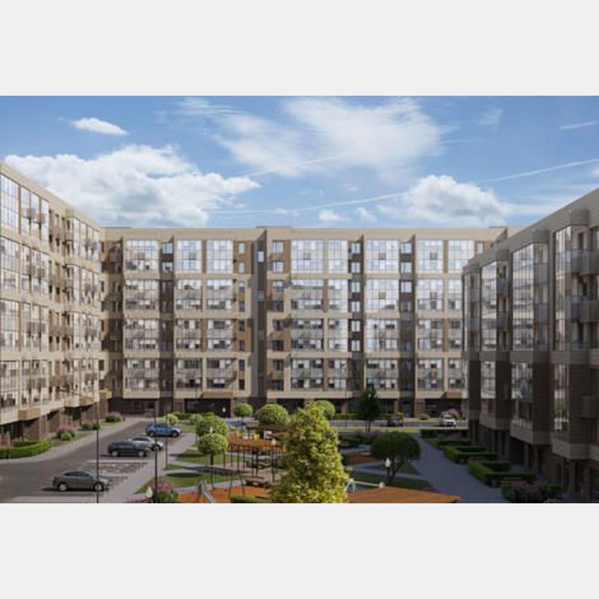 Квартира-студия, 28,7 м², 6/9 эт.