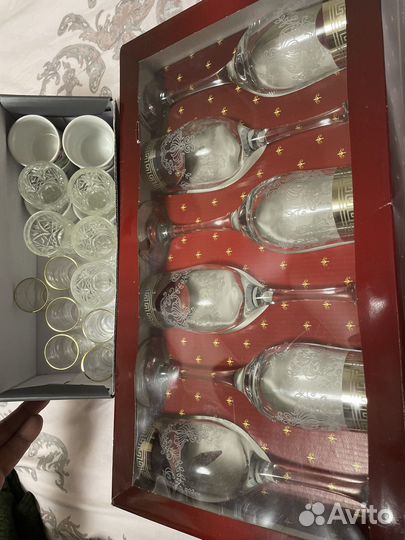 Бокалы для вина и рюмки