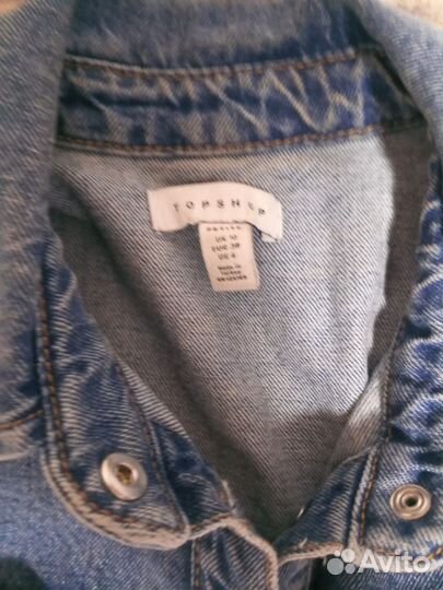 Джинсовый комбинезон