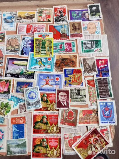 Марки разные 180шт