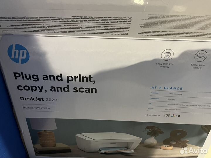 Цветной струйный принтер hp 2320