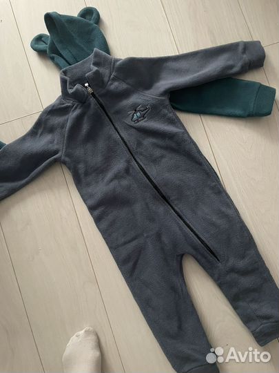 Флисовый комбинезон 98