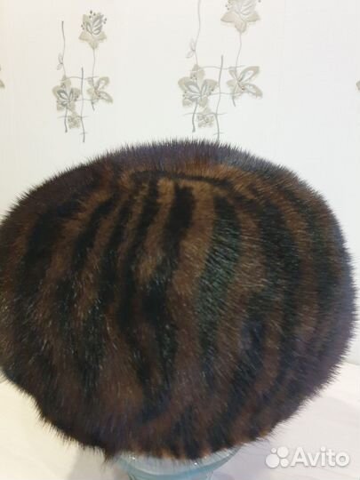 Шапка норковая женская новая
