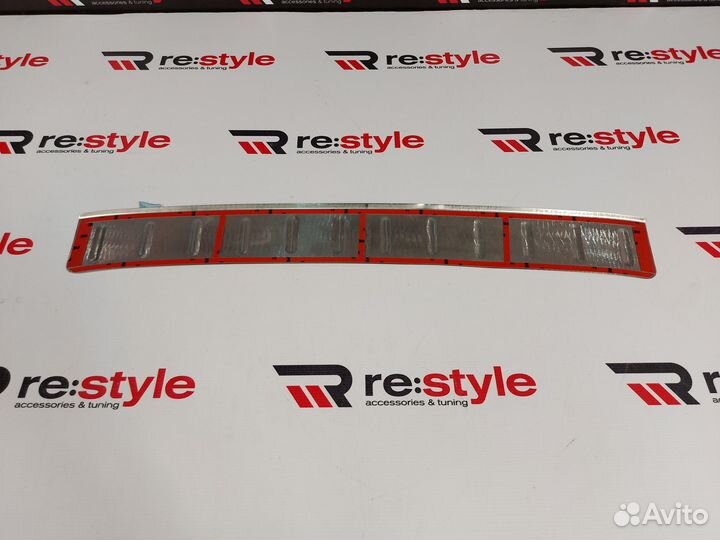 Накладка заднего бампера Honda Fit (GK/GP) Хром