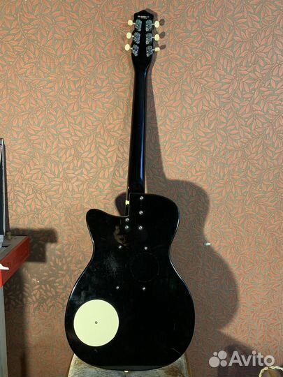 Электрогитара Danelectro U2 Black