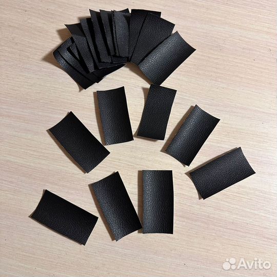 Обрезки отрезки куски лоскуты искусственная кожа ч