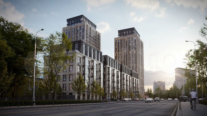 3-к. квартира, 94 м², 2/6 эт.