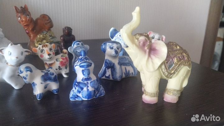Фарфоровые статуэтки маленькие