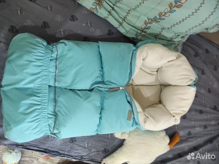 Зимний конверт в коляску