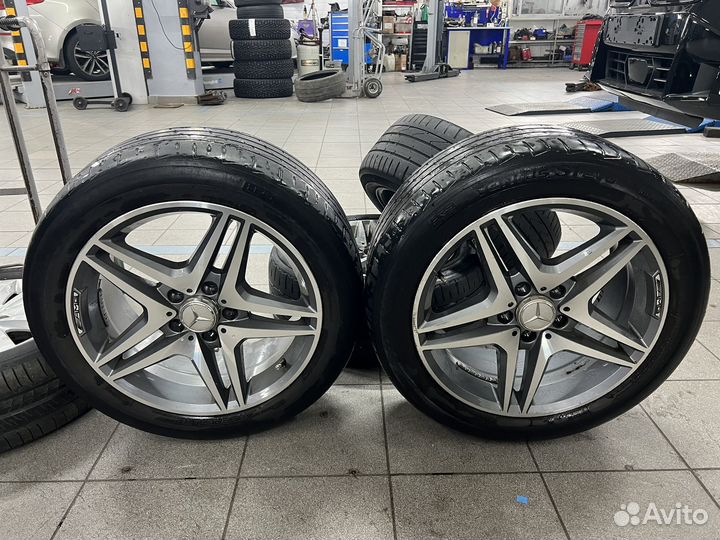 Колеса на mercedes r17 amg, реплика