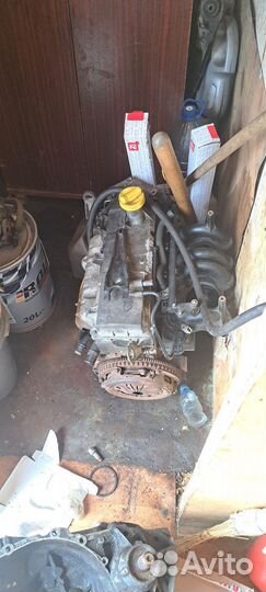 Двигатель renault logan 1.4