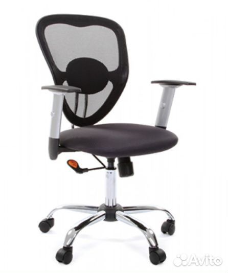 Офисное новое кресло Chairman 451 серое