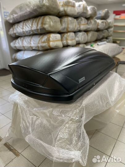 Автобокс Вояж 440л 175см Черный