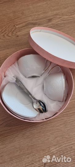 Набор из двух чайных пар новый