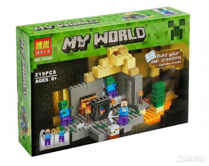 Конструктор Майнкрафт (Шахта, подземелье, причал)