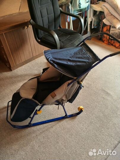 Коляска санки