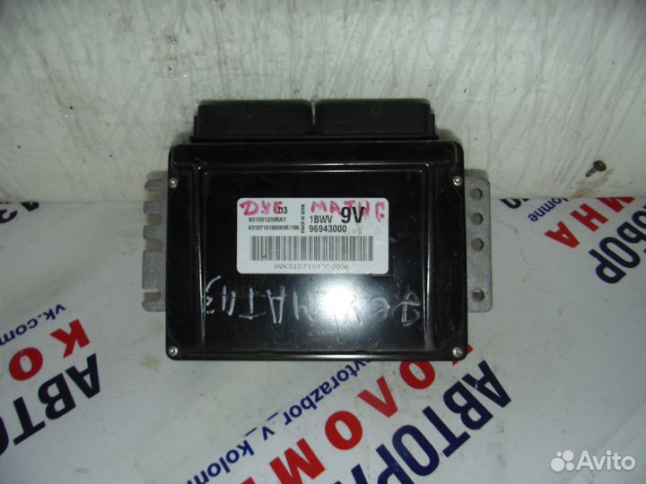 Эбу Daewoo Matiz 0.8 1BWV96943000