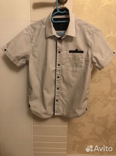 Рубашка на мальчика 128
