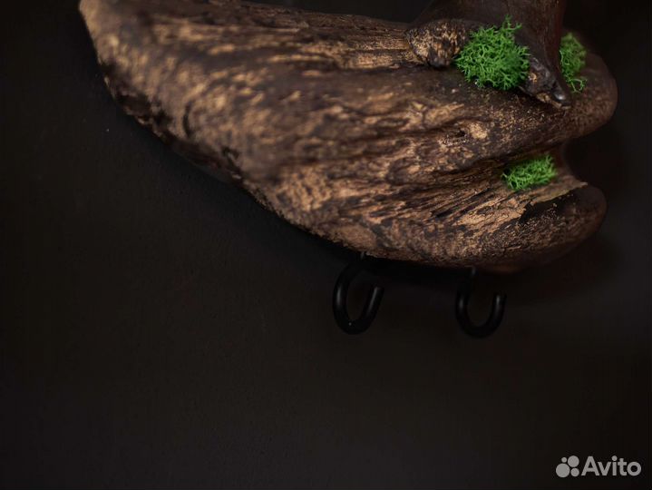 Ключница дрифтвуд дерево