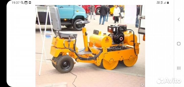 Дорожный каток Раскат ДУ-54, 1982